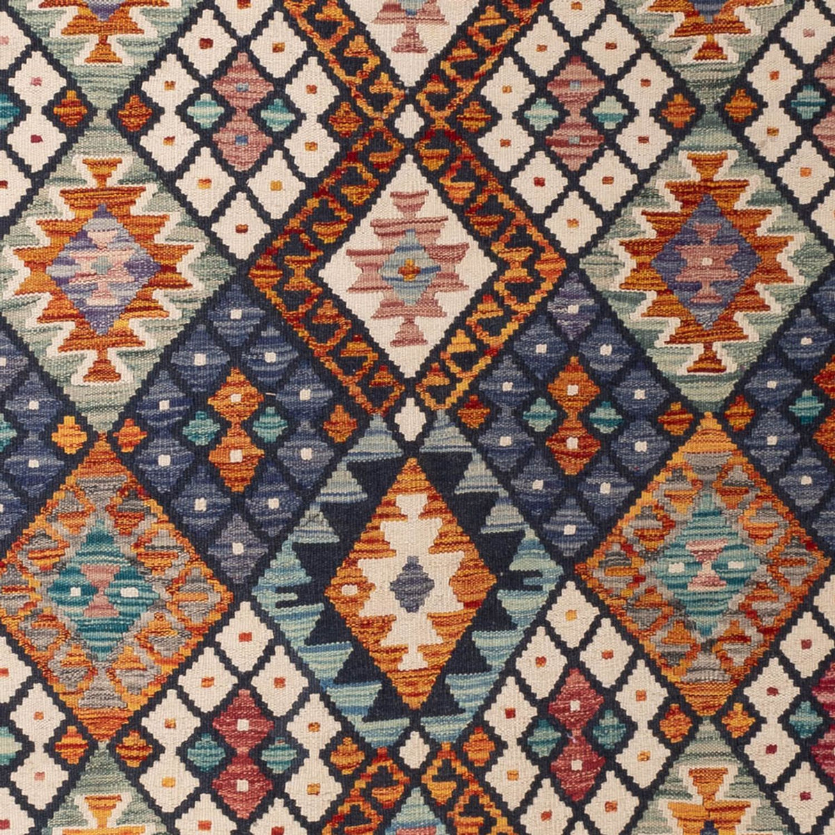 Dywan Kelim - Splash - 290 x 206 cm - wielokolorowy