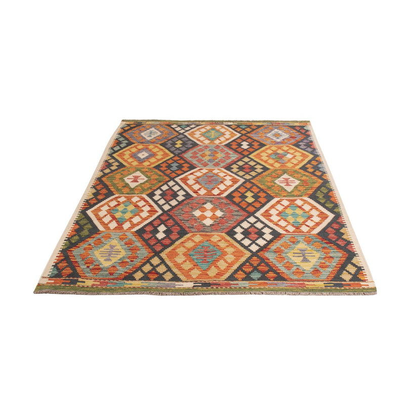 Dywan Kelim - Splash - 176 x 128 cm - wielokolorowy