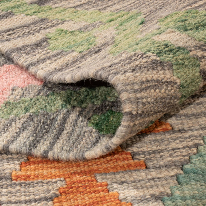 Dywan Kelim - Splash - 294 x 202 cm - wielokolorowy