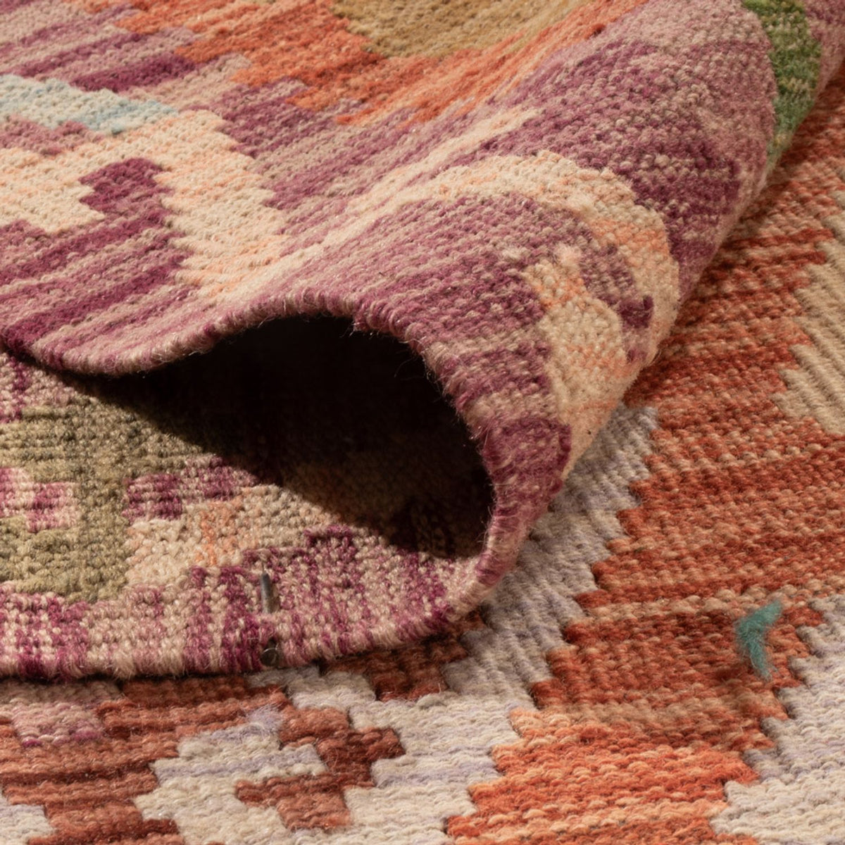 Dywan Kelim - Splash - 304 x 205 cm - wielokolorowy