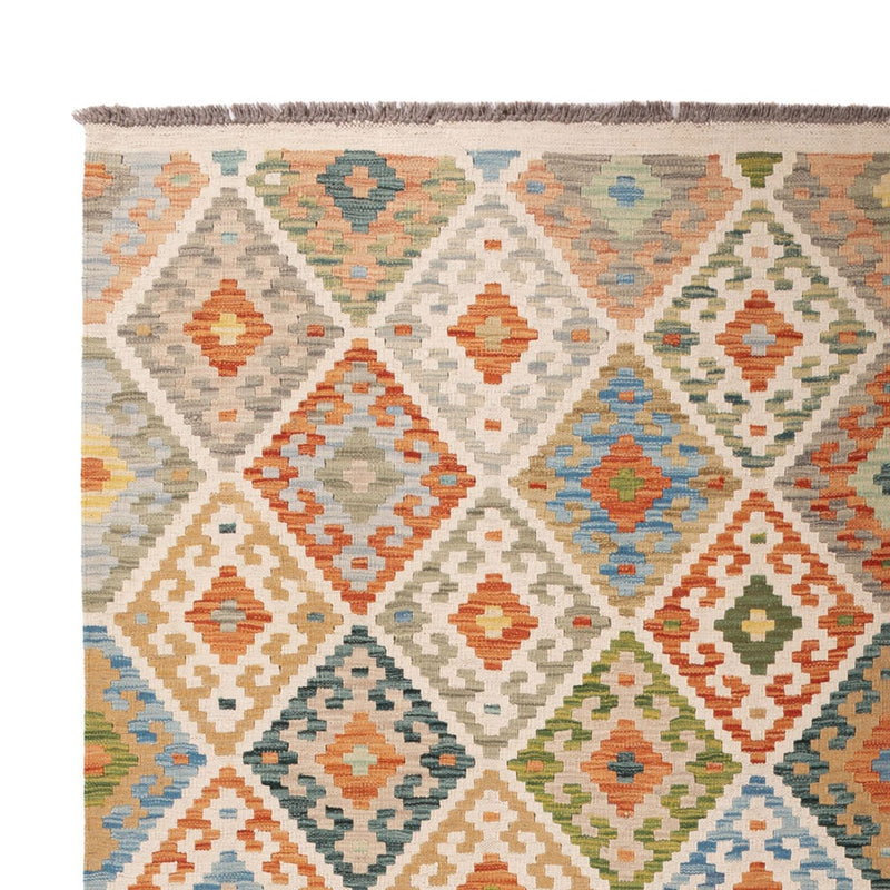 Dywan Kelim - Splash - 299 x 206 cm - wielokolorowy