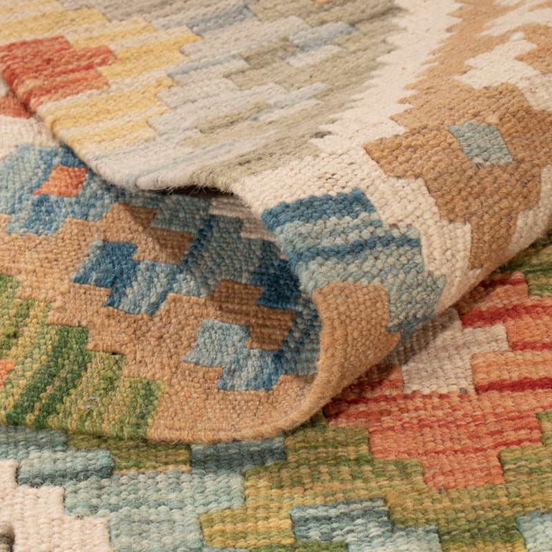 Dywan Kelim - Splash - 299 x 206 cm - wielokolorowy