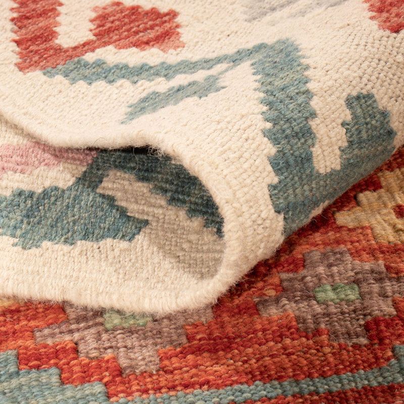 Dywan Kelim - Splash - 294 x 206 cm - wielokolorowy