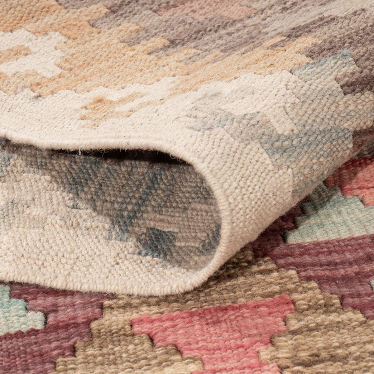 Dywan Kelim - Splash - 173 x 119 cm - wielokolorowy