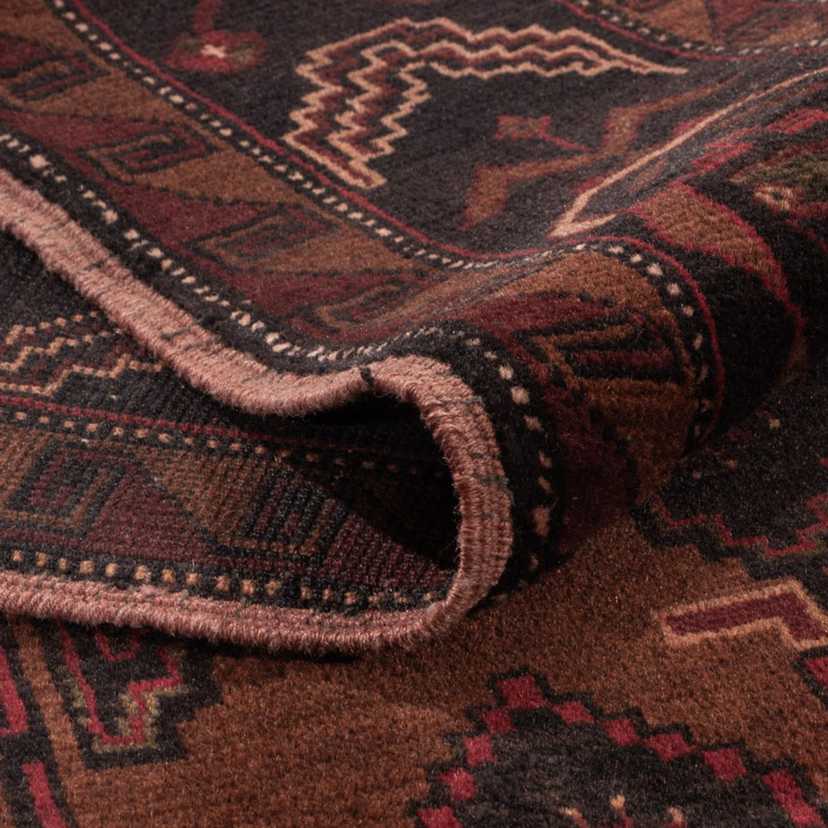 Dywan beludżycki - 195 x 119 cm - wielokolorowy