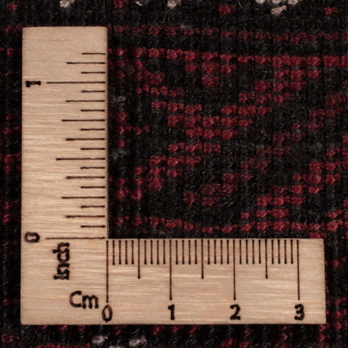 Dywan beludżycki - 190 x 111 cm - ciemna czerwień