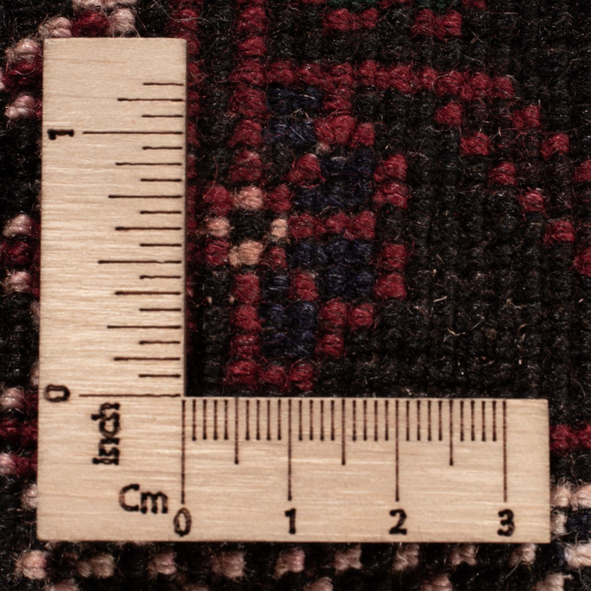 Dywan beludżycki - 192 x 127 cm - ciemna czerwień