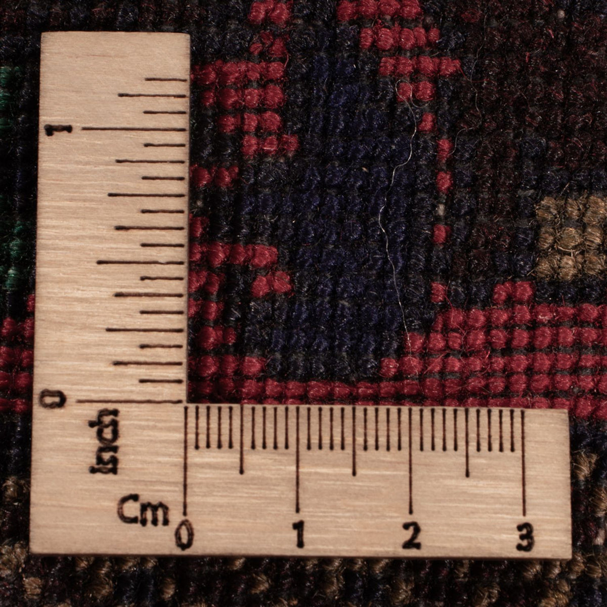 Dywan beludżycki - 201 x 123 cm - czerwony