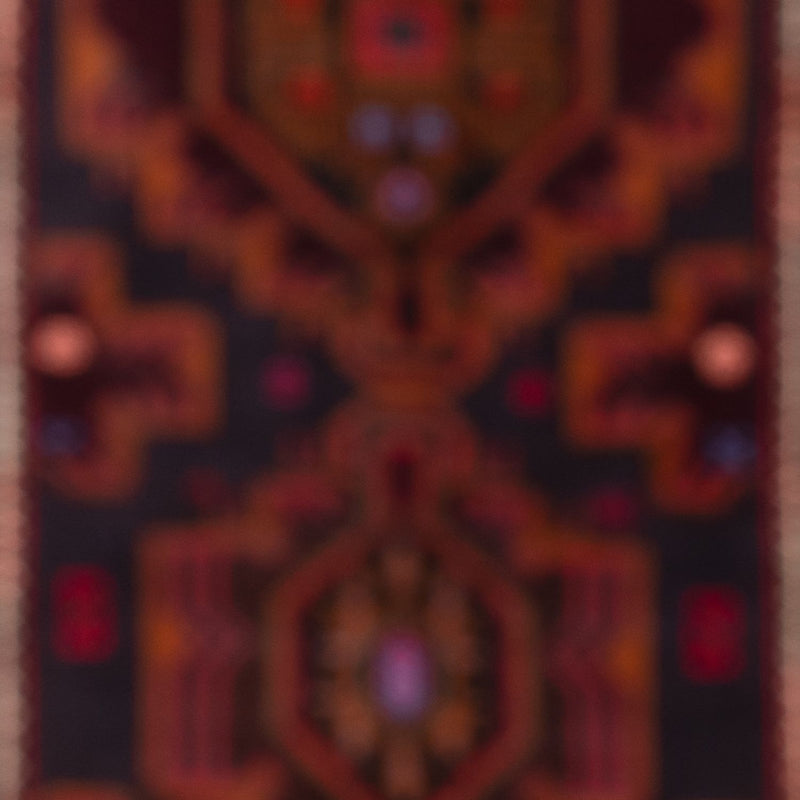 Biegacz Dywan beludżycki - 227 x 129 cm - ciemna czerwień