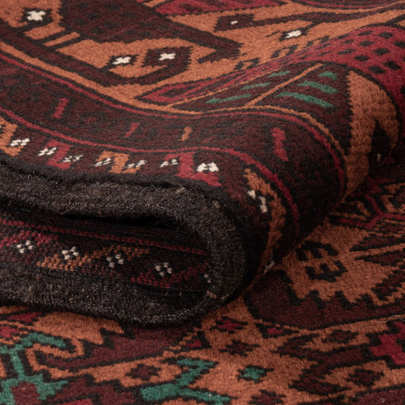 Dywan beludżycki - 190 x 126 cm - ciemna czerwień