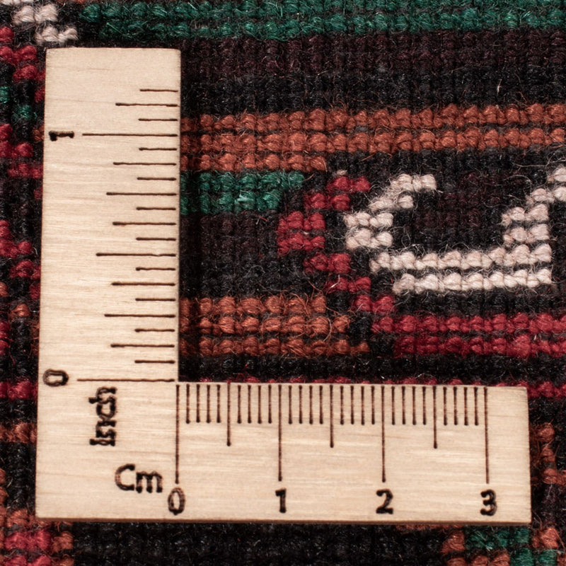 Dywan beludżycki - 206 x 117 cm - ciemna czerwień