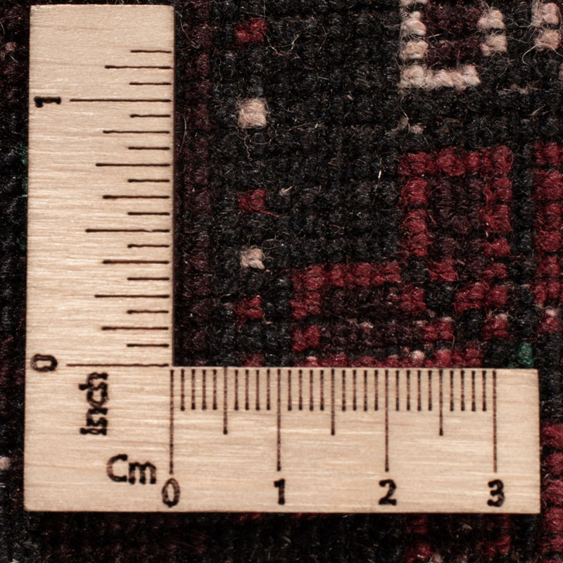 Dywan beludżycki - 203 x 120 cm - ciemna czerwień