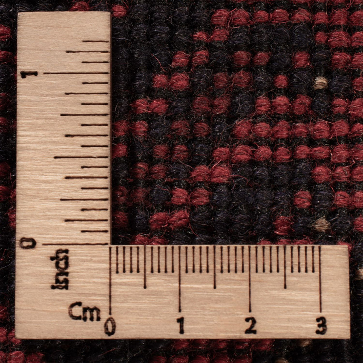 Afgański dywan - Kunduz - 203 x 128 cm - czerwony