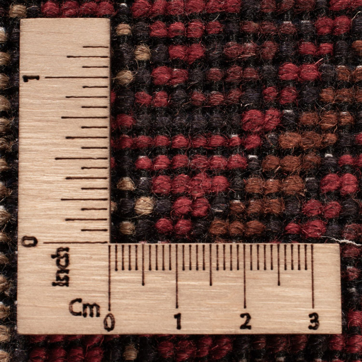 Afgański dywan - Kunduz - 201 x 126 cm - czerwony