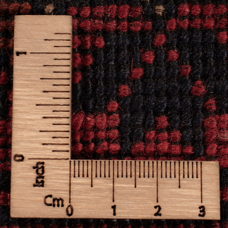 Afgański dywan - Kunduz - 199 x 123 cm - ciemna czerwień