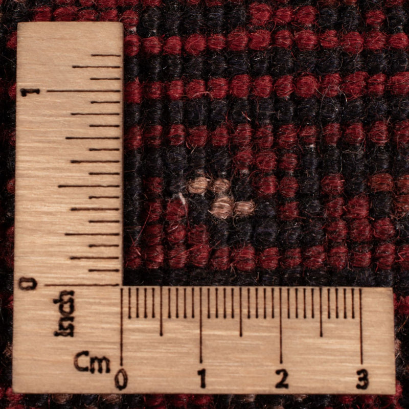 Afgański dywan - Kunduz - 199 x 124 cm - ciemna czerwień