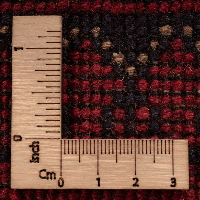 Afgański dywan - Kunduz - 193 x 124 cm - ciemna czerwień