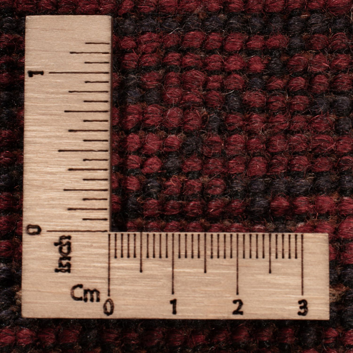 Afgański dywan - Kunduz - 196 x 125 cm - ciemna czerwień