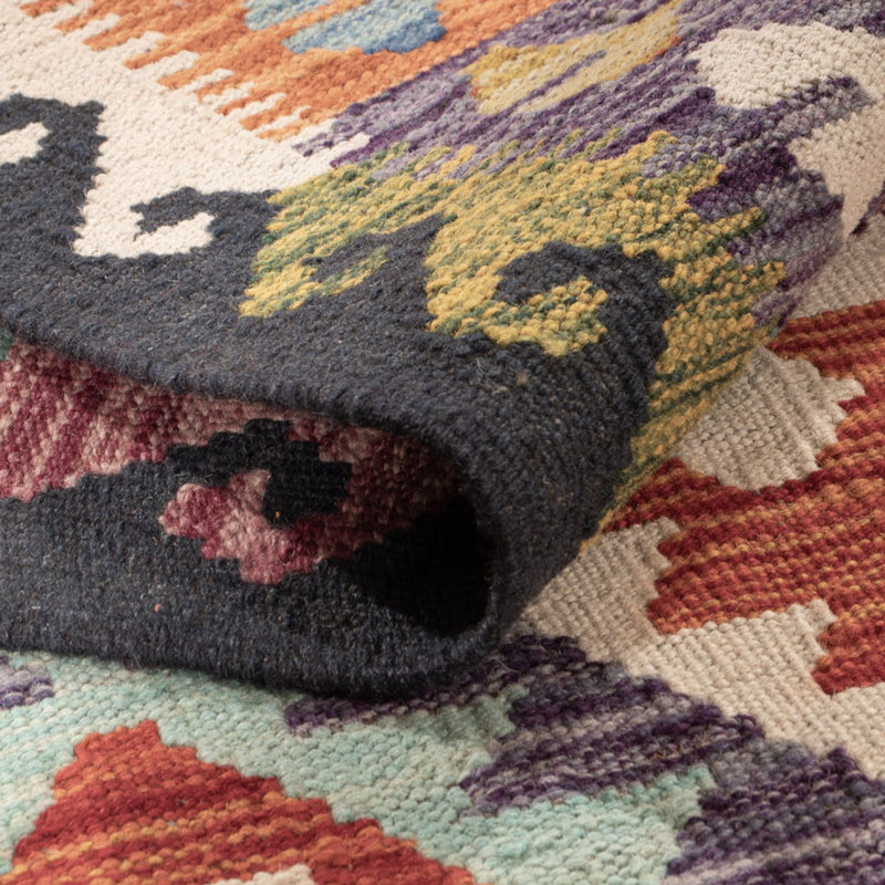 Dywan Kelim - Splash - 174 x 127 cm - wielokolorowy