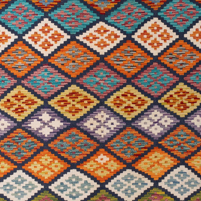 Dywan Kelim - Splash - 290 x 199 cm - wielokolorowy