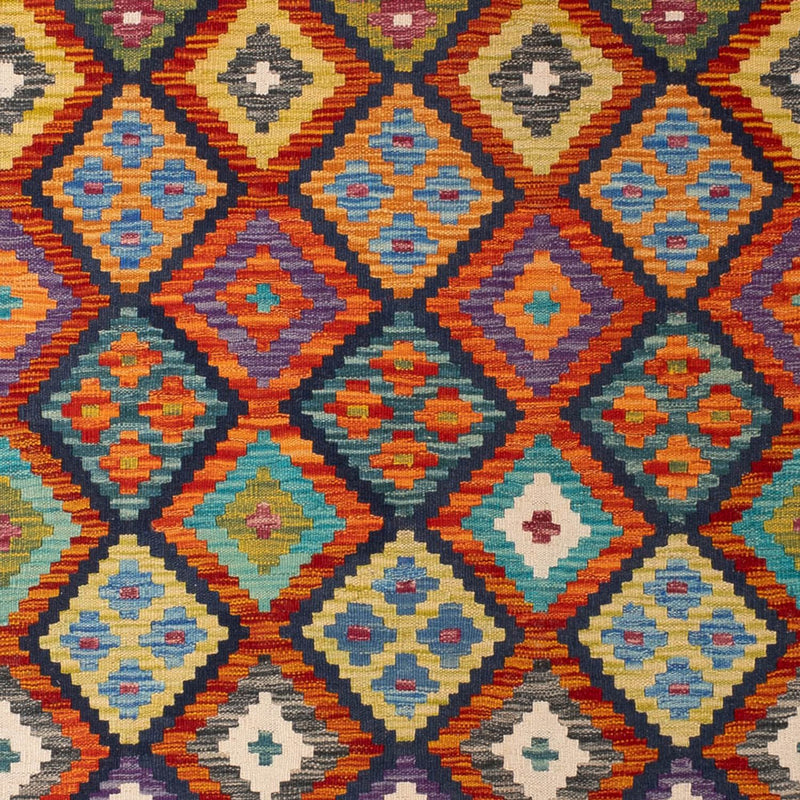 Dywan Kelim - Splash - 293 x 210 cm - wielokolorowy