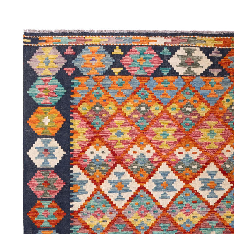 Dywan Kelim - Splash - 293 x 210 cm - wielokolorowy