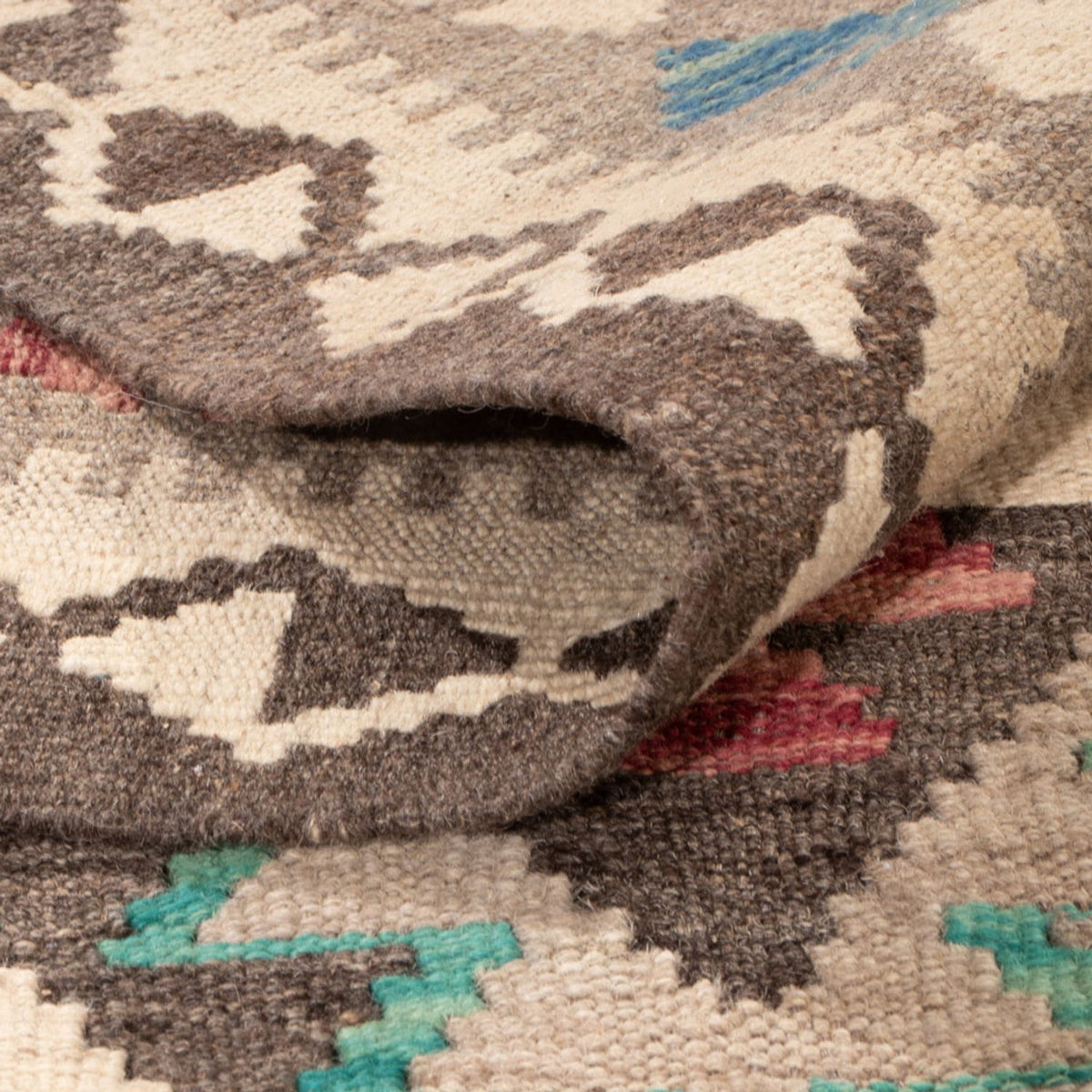 Dywan Kelim - Splash - 300 x 197 cm - wielokolorowy