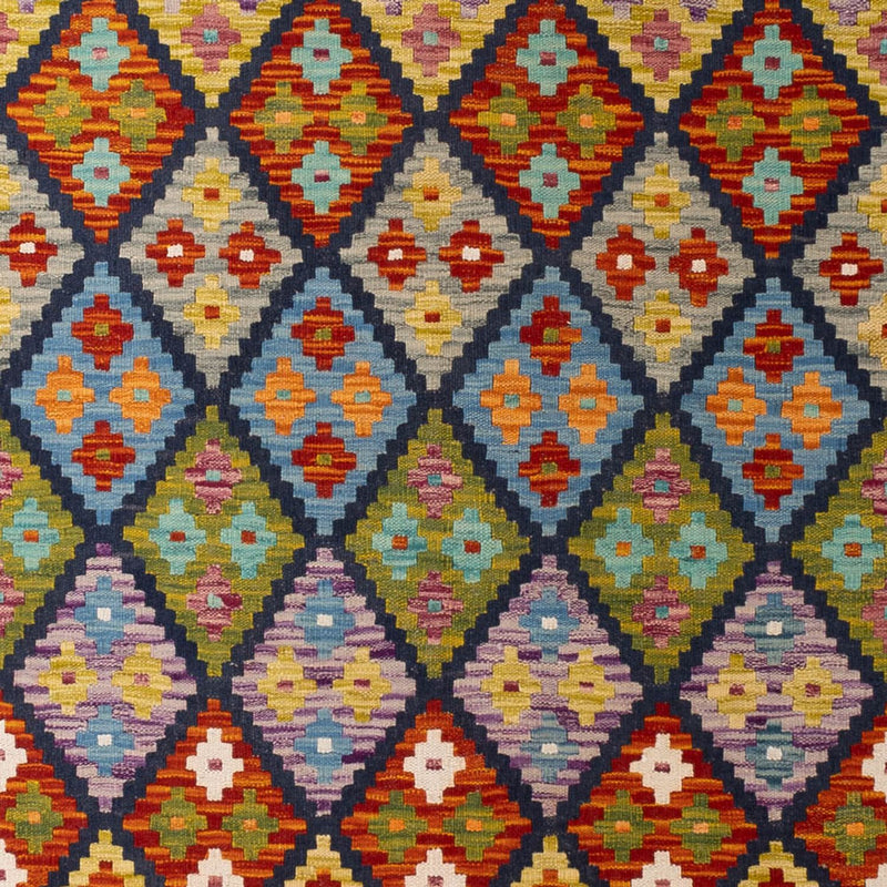 Dywan Kelim - Splash - 304 x 207 cm - wielokolorowy