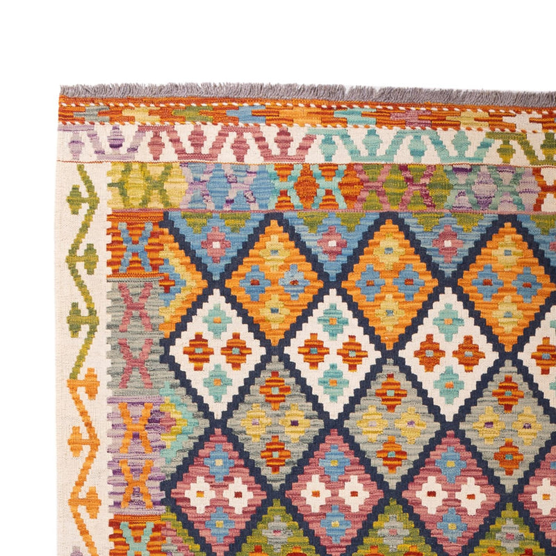 Dywan Kelim - Splash - 304 x 207 cm - wielokolorowy