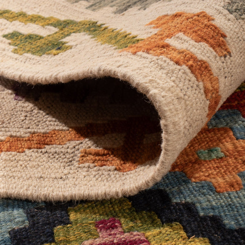 Dywan Kelim - Splash - 304 x 207 cm - wielokolorowy