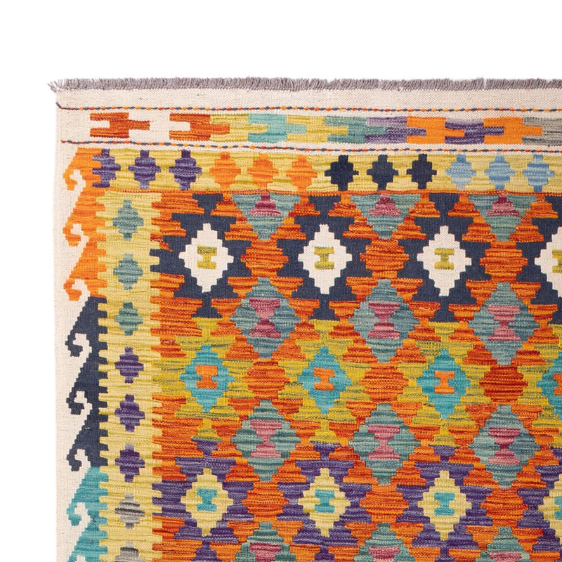 Dywan Kelim - Splash - 290 x 200 cm - wielokolorowy