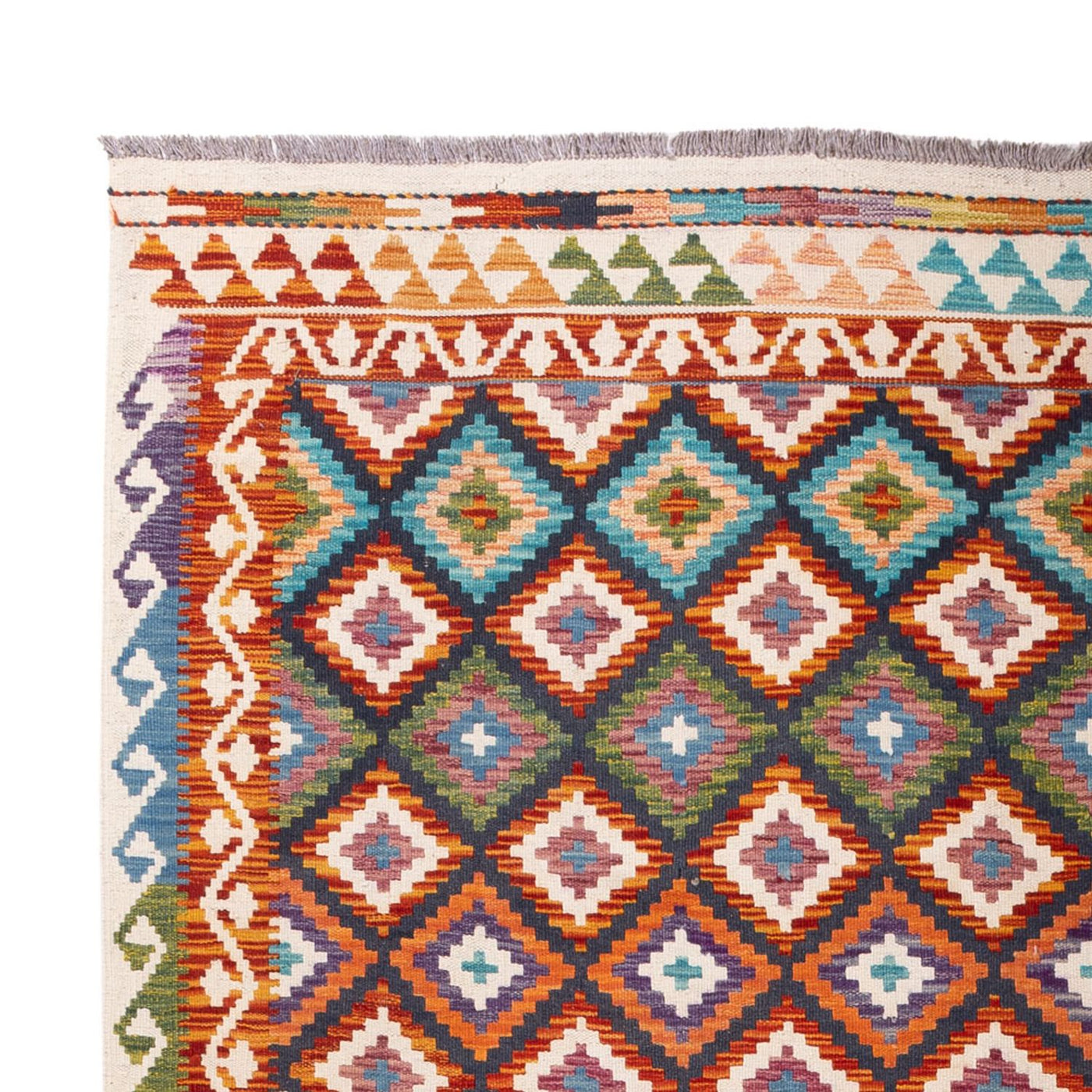 Kilim Maimana Dywan 282x201cm - Dywan wełniany