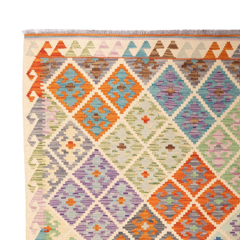 Dywan Kelim - Splash - 303 x 210 cm - wielokolorowy