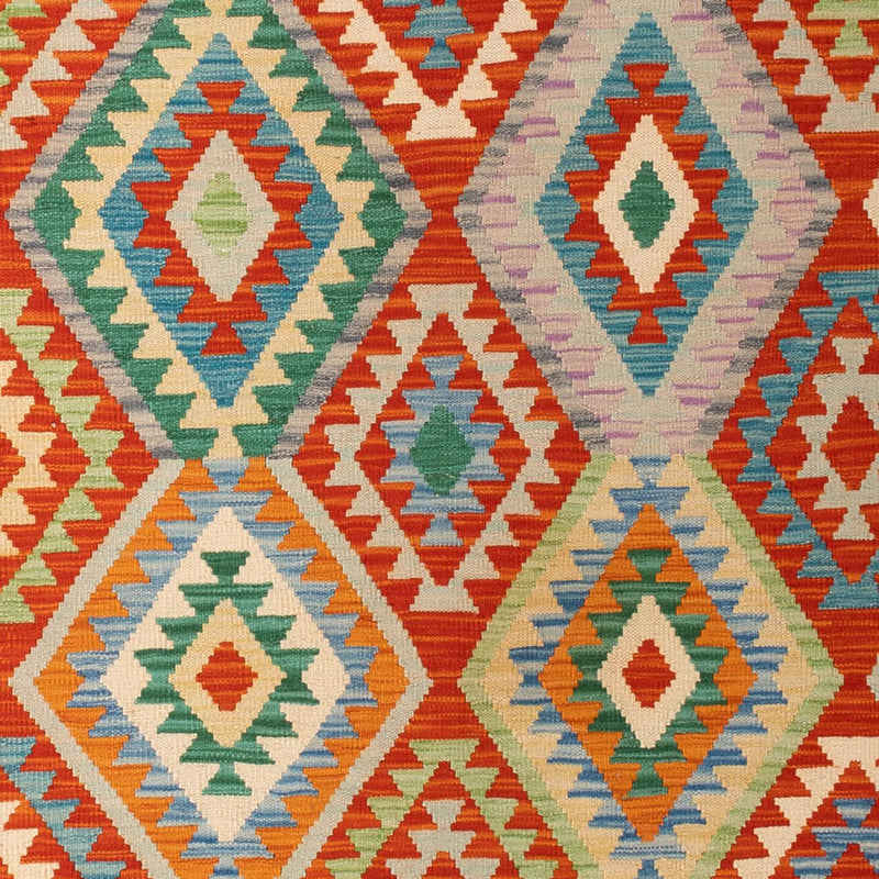 Dywan Kelim - Splash - 295 x 207 cm - wielokolorowy