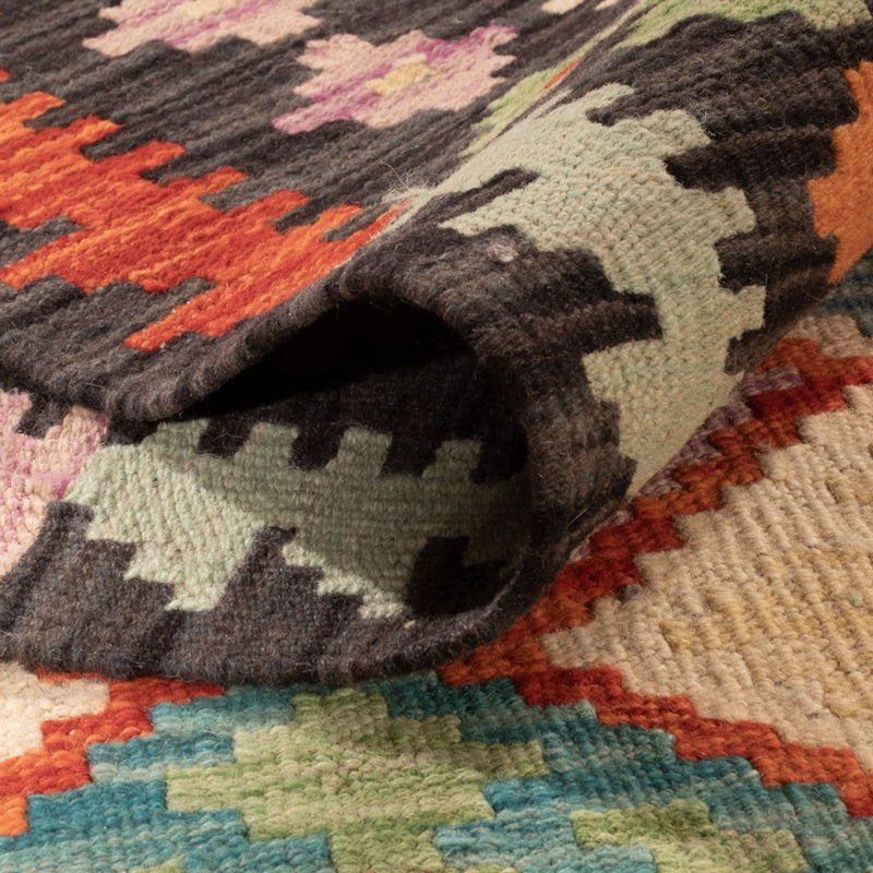 Dywan Kelim - Splash - 306 x 201 cm - wielokolorowy