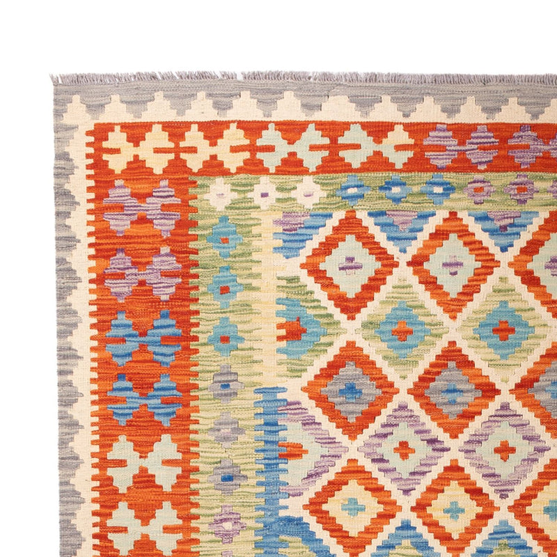 Dywan Kelim - Splash - 298 x 208 cm - wielokolorowy