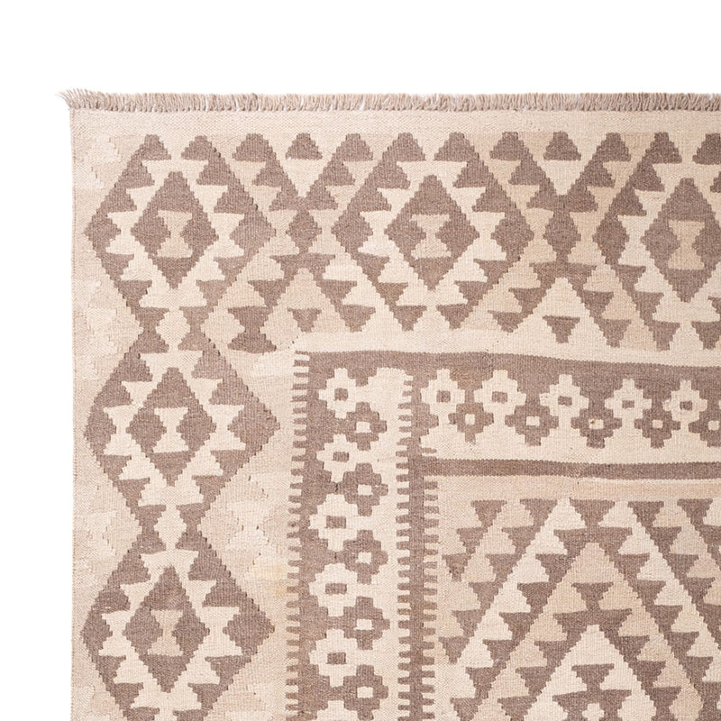 Dywan Kelim - Splash - 287 x 202 cm - jasnoszary