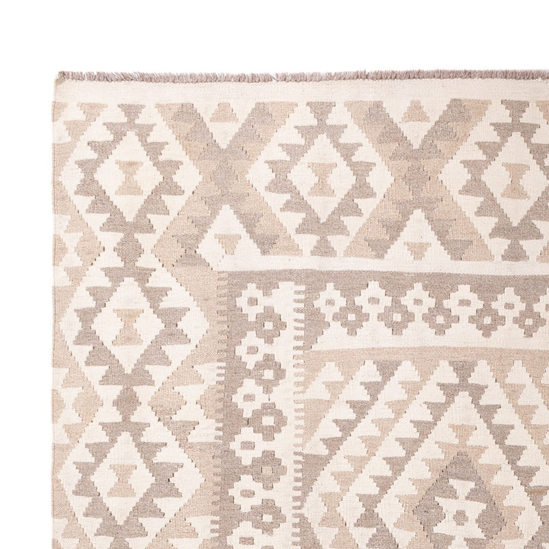 Dywan Kelim - Splash - 281 x 200 cm - jasnoszary