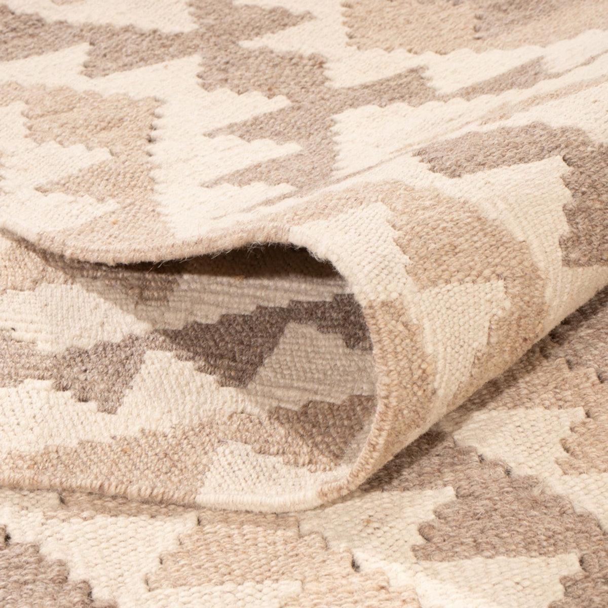 Dywan Kelim - Splash - 281 x 200 cm - jasnoszary