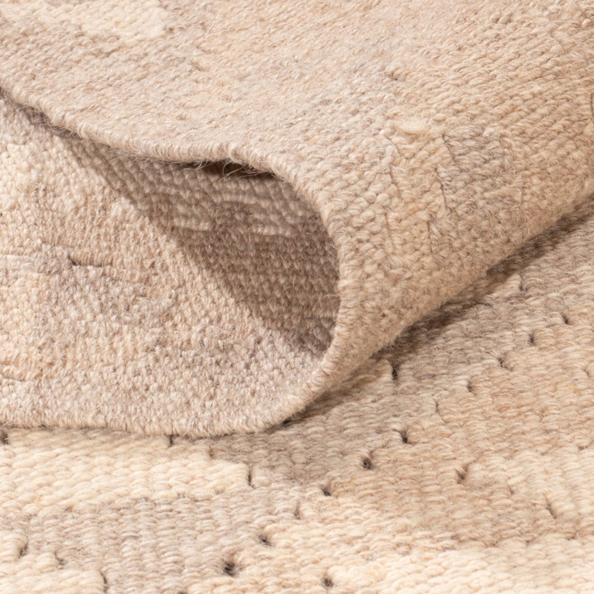 Dywan Kelim - Splash - 280 x 198 cm - jasnoszary