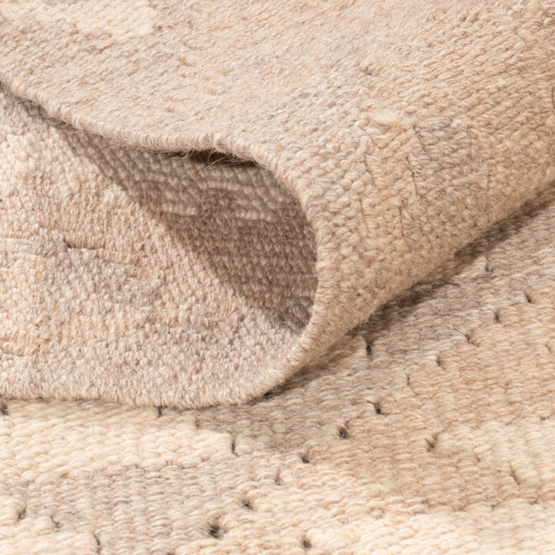 Dywan Kelim - Splash - 280 x 198 cm - jasnoszary