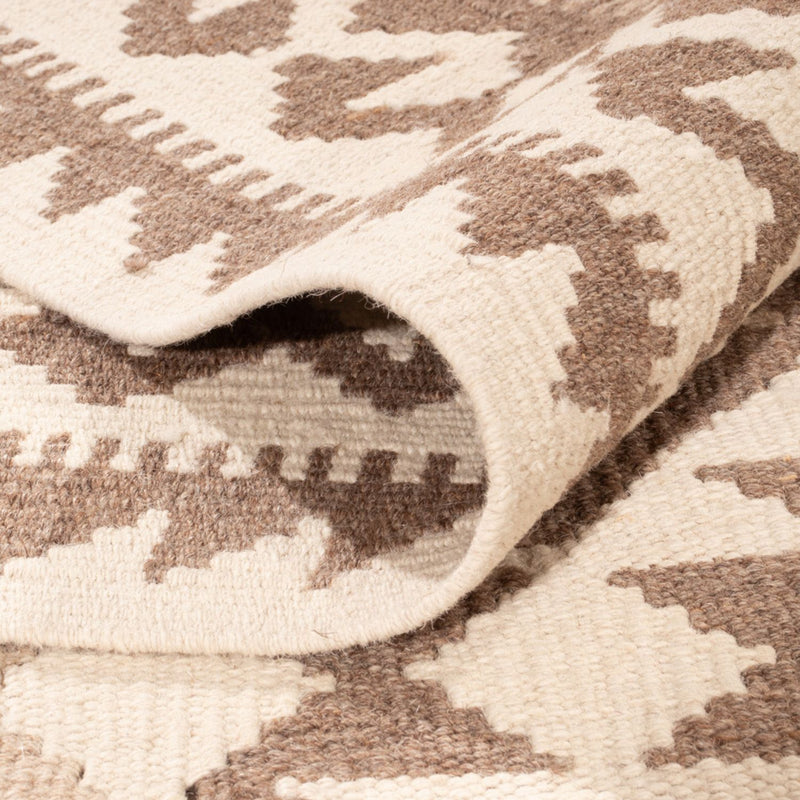 Dywan Kelim - Splash - 299 x 207 cm - jasnoszary