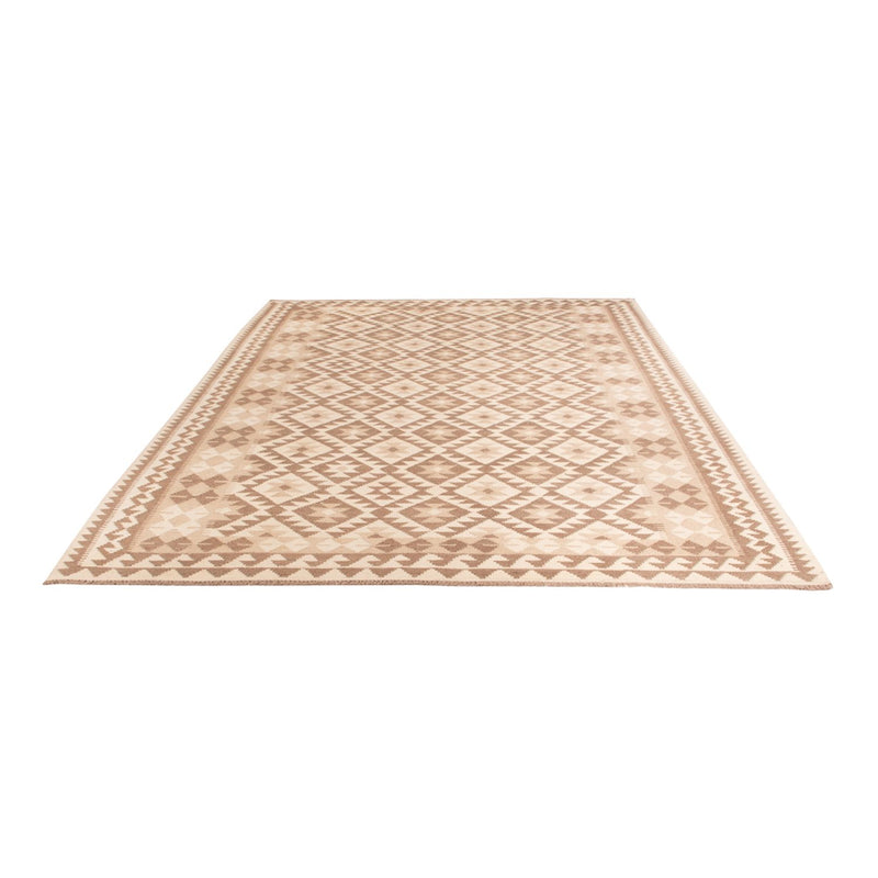 Dywan Kelim - Splash - 299 x 207 cm - jasnoszary