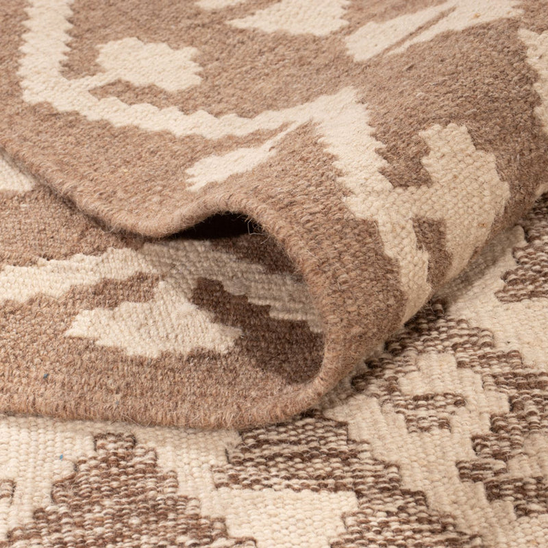 Dywan Kelim - Splash - 301 x 206 cm - jasnoszary