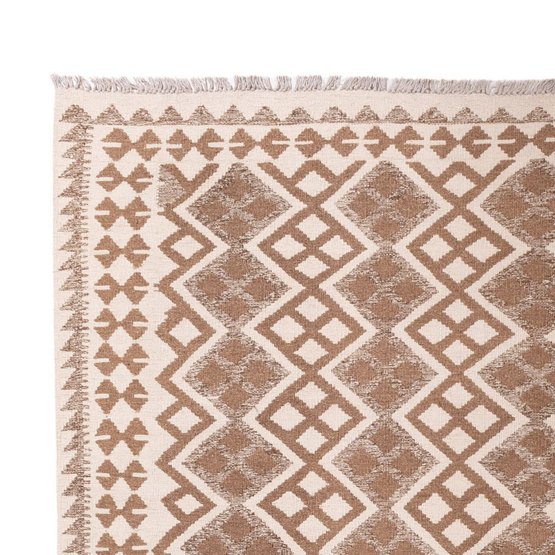 Dywan Kelim - Splash - 303 x 206 cm - szary