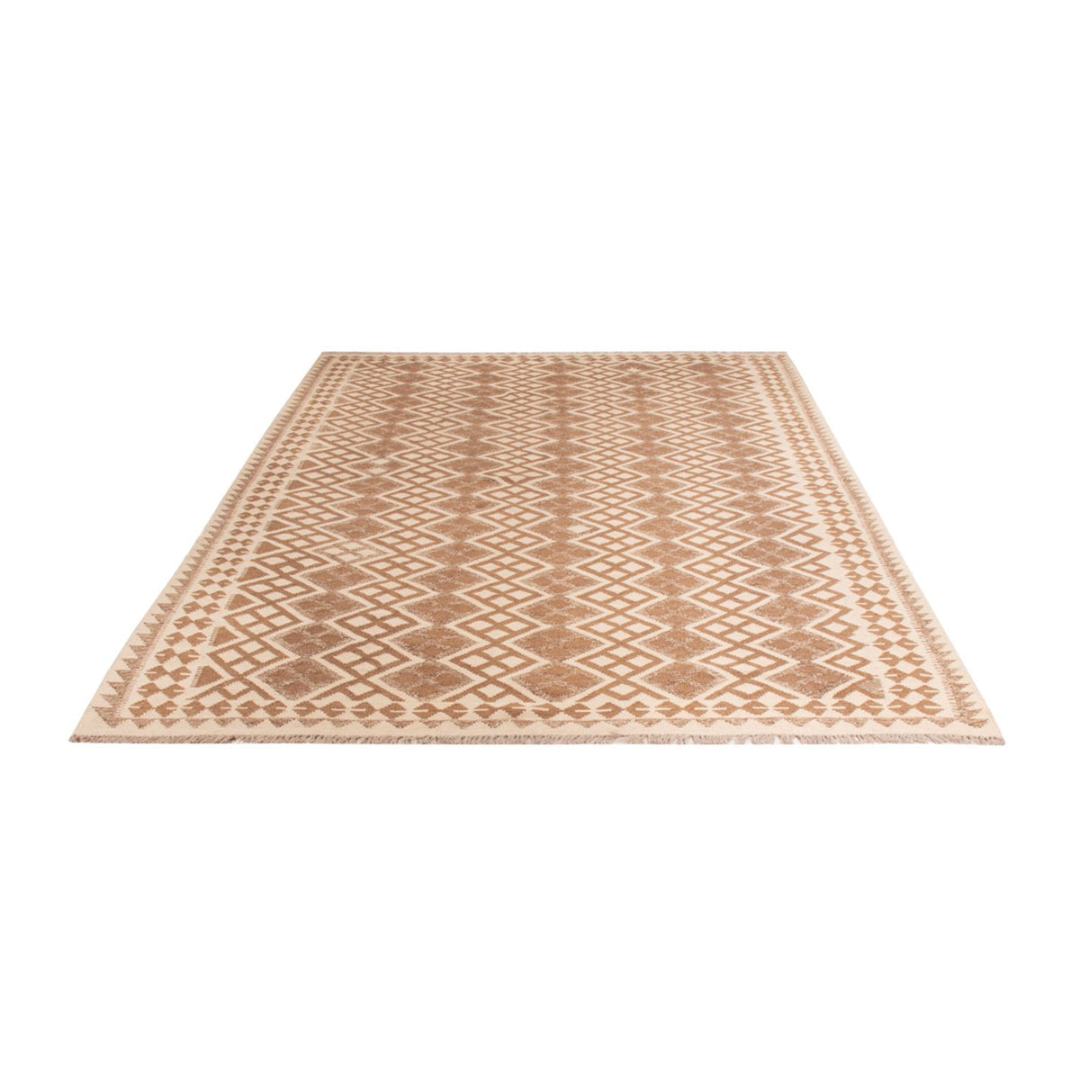 Dywan Kelim - Splash - 303 x 206 cm - szary