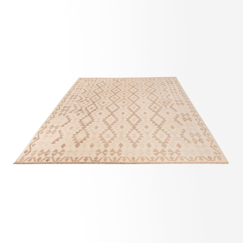 Dywan Kelim - Splash - 300 x 200 cm - jasnoszary