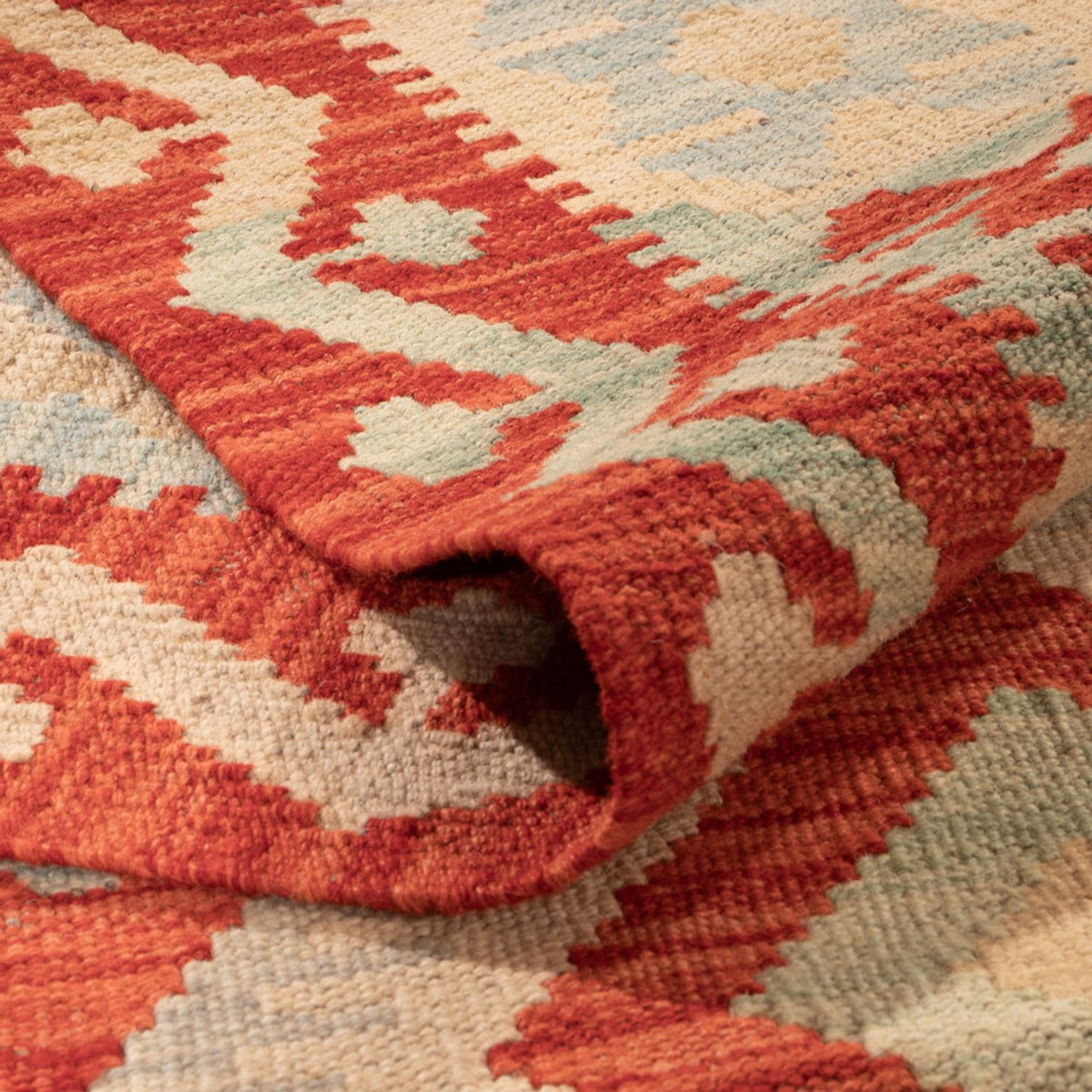 Dywan Kelim - Splash - 294 x 209 cm - wielokolorowy