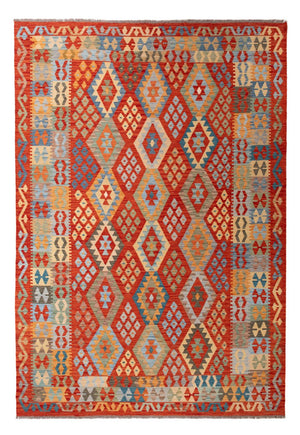 Dywan Kelim - Splash - 304 x 202 cm - wielokolorowy
