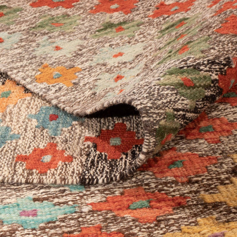 Dywan Kelim - Splash - 298 x 206 cm - wielokolorowy